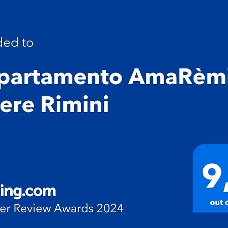 Appartamento Amaremin - Vivere Rimini Dış mekan fotoğraf